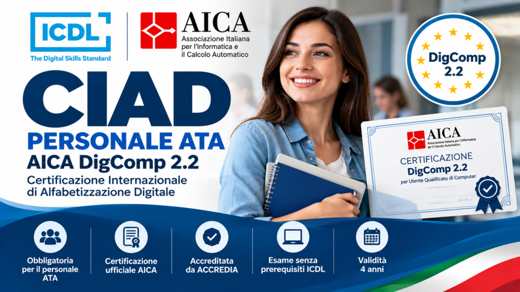 CIAD AICA DigComp 2.2 per Personale ATA