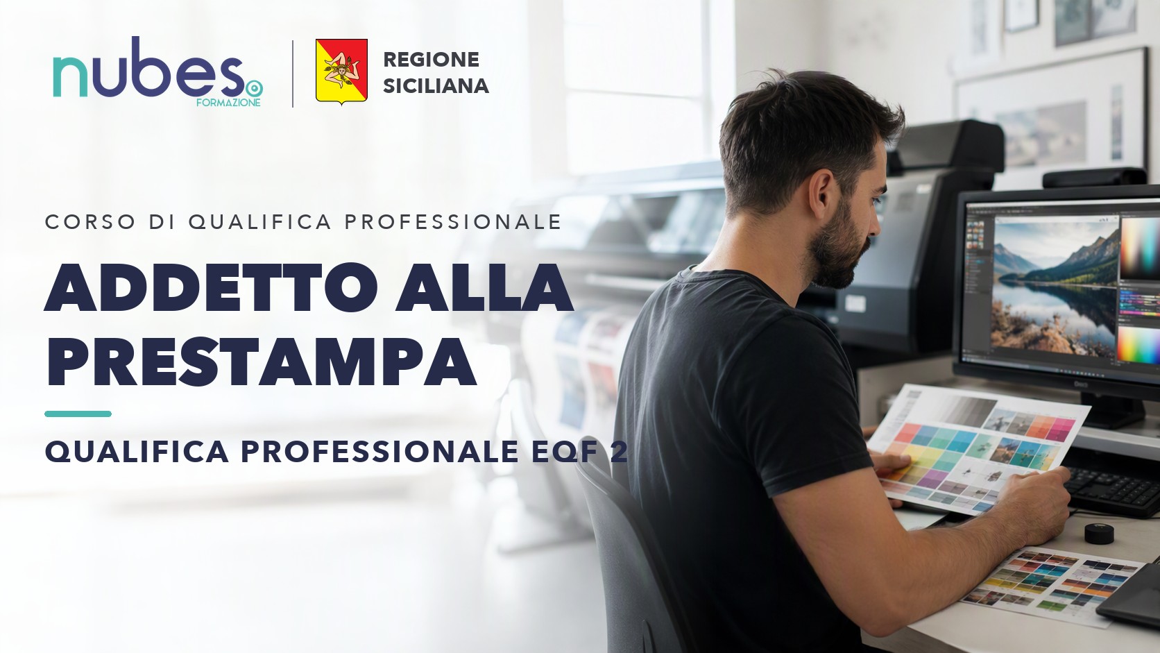 Corso di Addetto alla prestampa – Nubes Formazione e Regione Siciliana