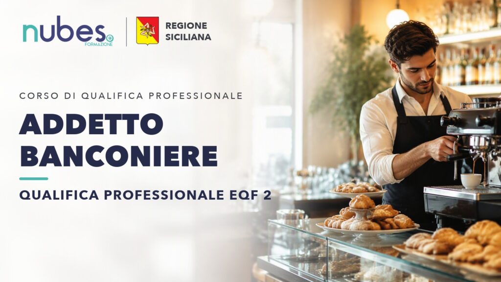 Corso di Addetto banconiere – Nubes Formazione e Regione Siciliana