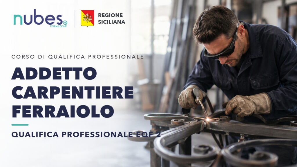 Corso di Addetto carpentiere ferraiolo – Nubes Formazione e Regione Siciliana