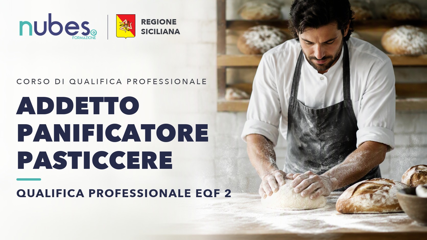 Corso di Addetto panificatore pasticcere – Nubes Formazione e Regione Siciliana