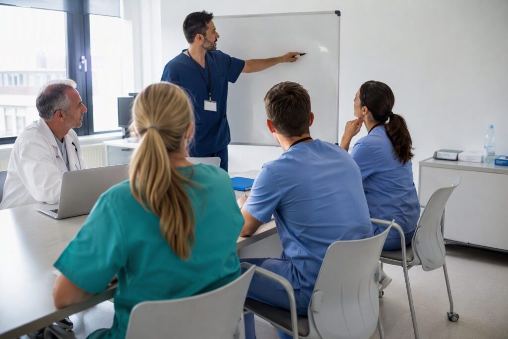 Corso di aggiornamento sulla sicurezza per lavoratori di strutture sanitarie e farmacie