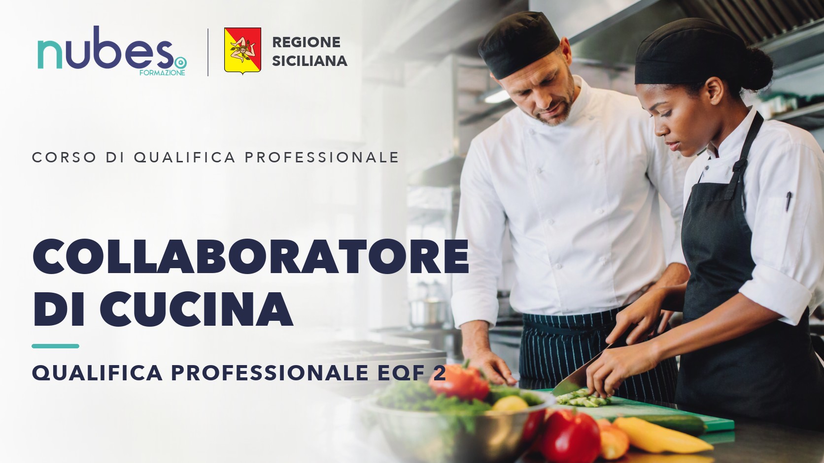 Corso di Collaboratore di cucina – Nubes Formazione e Regione Siciliana