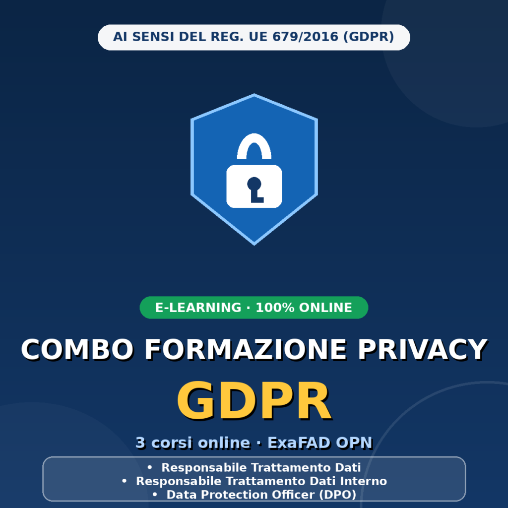 Responsabile Trattamento Dati & Data Protection Officer (DPO)