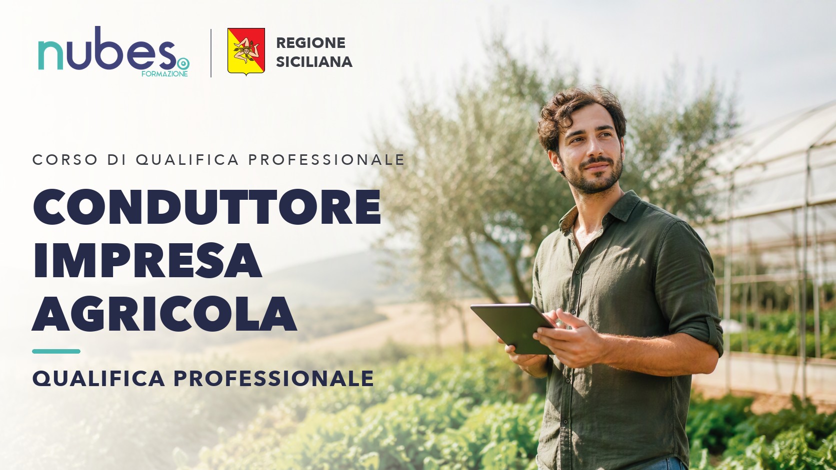 Corso di Conduttore Impresa agricola – Nubes Formazione e Regione Siciliana