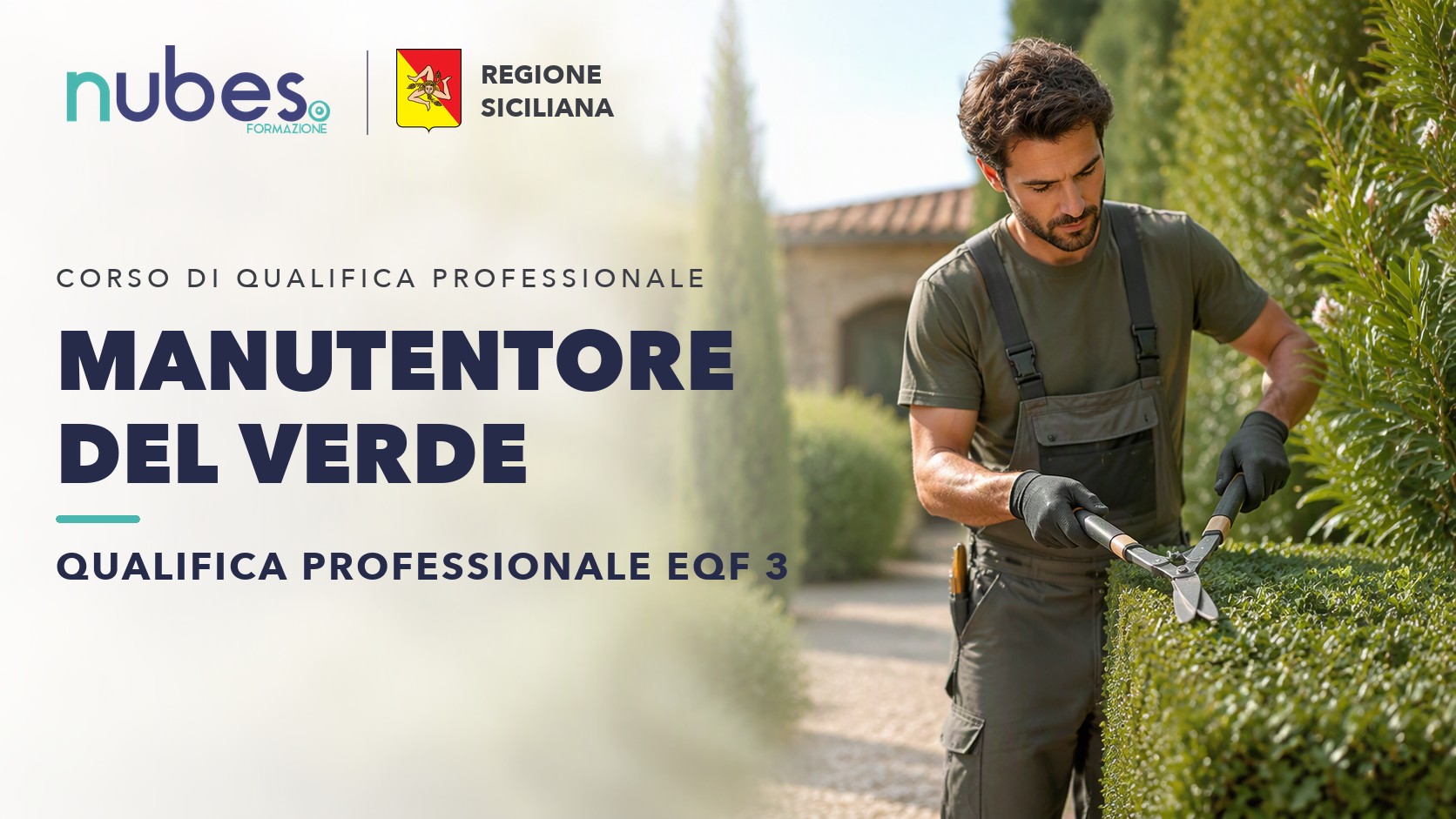 Corso di Manutentore del verde – Nubes Formazione e Regione Siciliana