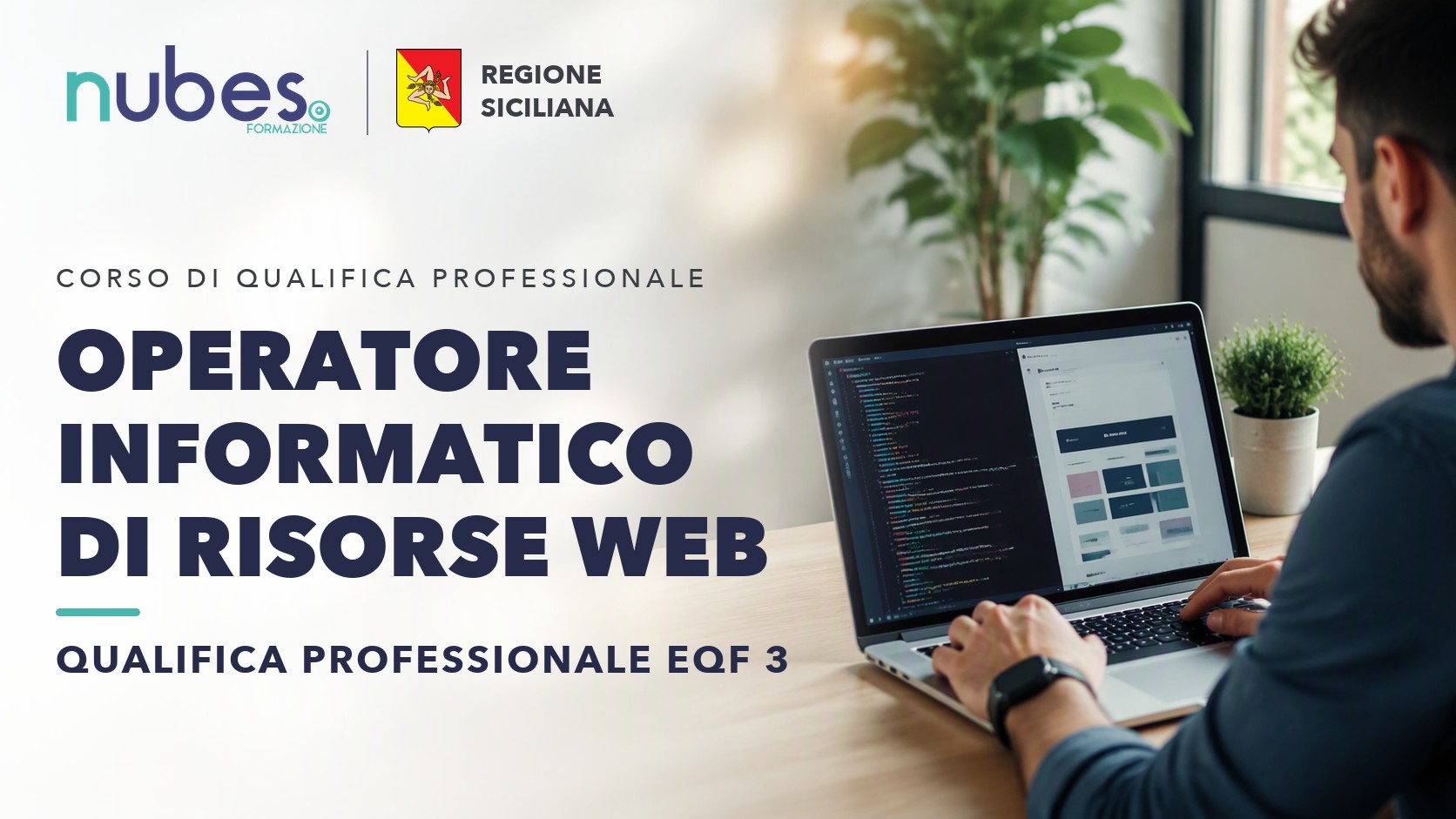 Corso di Operatore informatico di risorse web – Nubes Formazione e Regione Siciliana