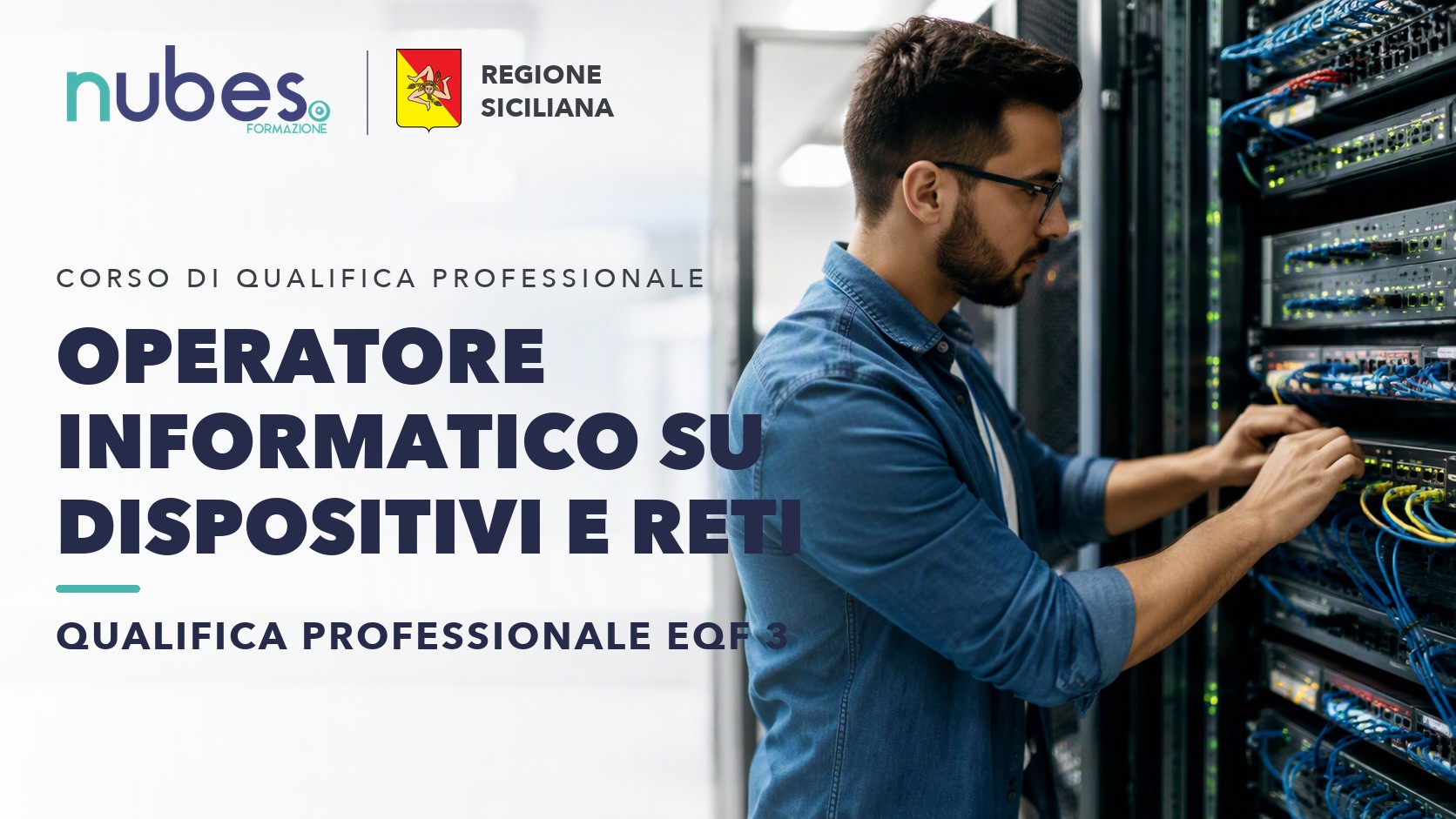 Corso di Operatore informatico su dispositivi e reti – Nubes Formazione e Regione Siciliana
