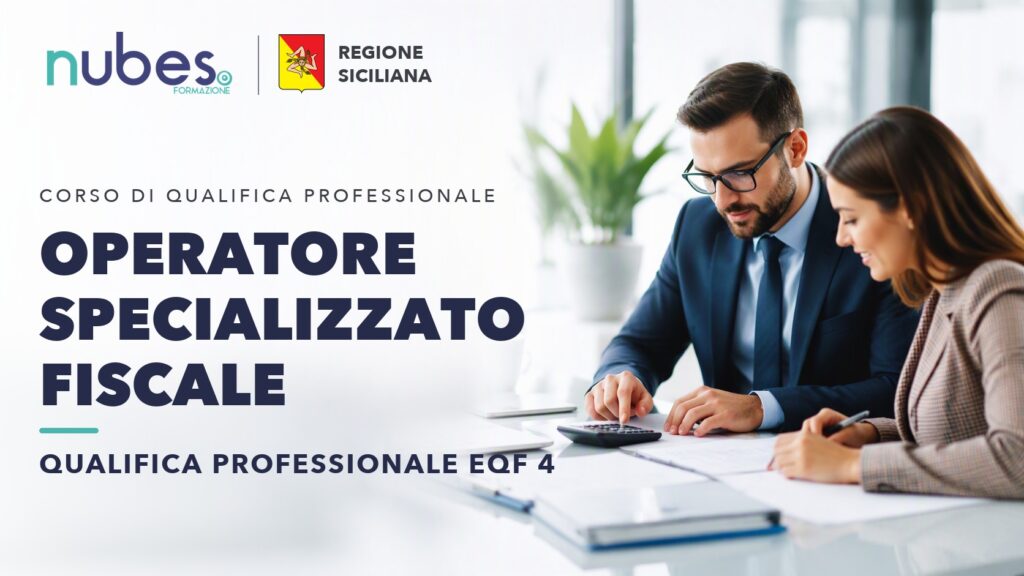 Corso di Operatore specializzato fiscale – Nubes Formazione e Regione Siciliana