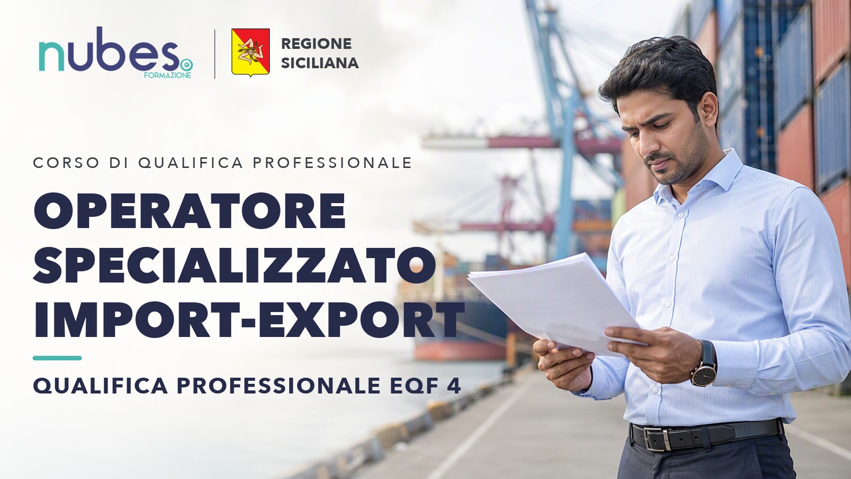 Corso di Operatore specializzato import-export – Nubes Formazione e Regione Siciliana