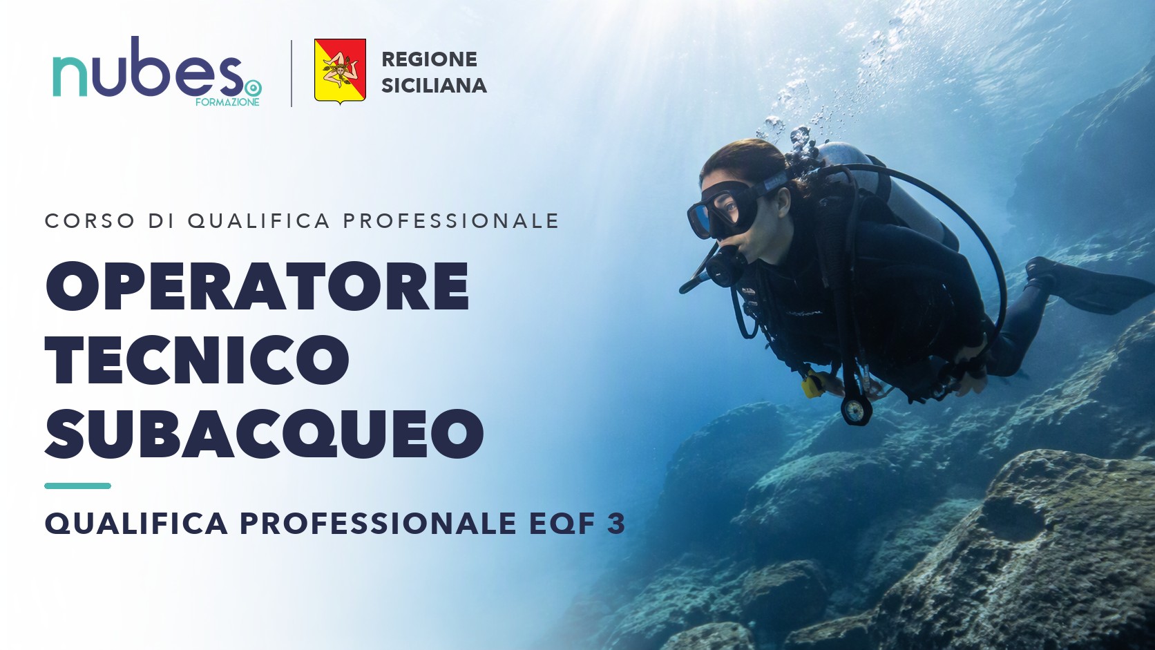 Corso di Operatore Tecnico Subacqueo – Nubes Formazione e Regione Siciliana