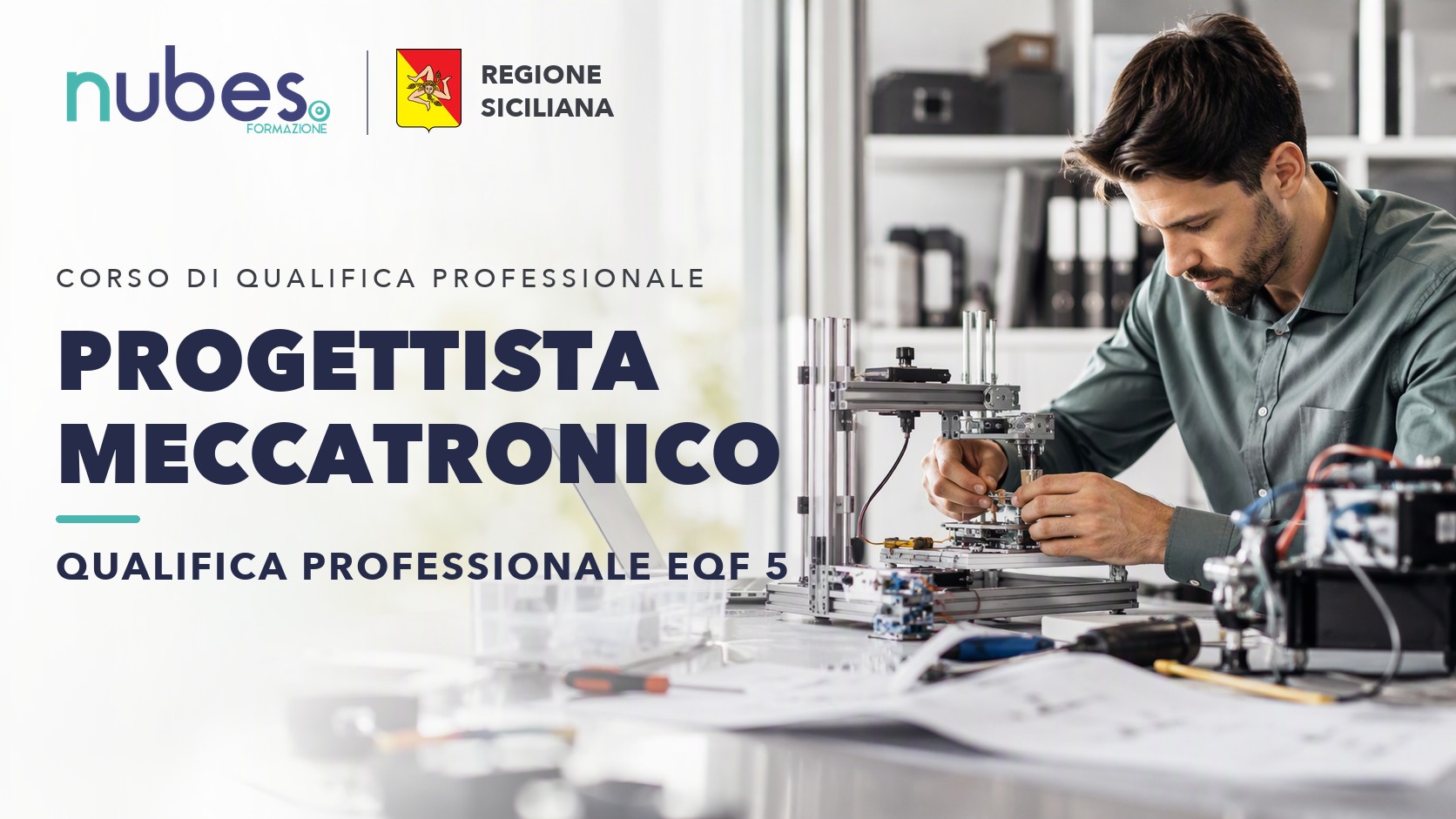 Corso di Progettista meccatronico – Nubes Formazione e Regione Siciliana