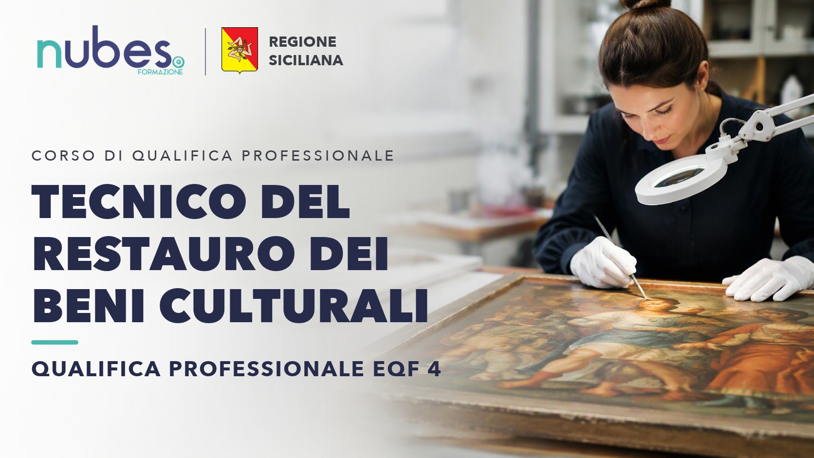 Corso di Tecnico del restauro dei beni culturali – Nubes Formazione e Regione Siciliana