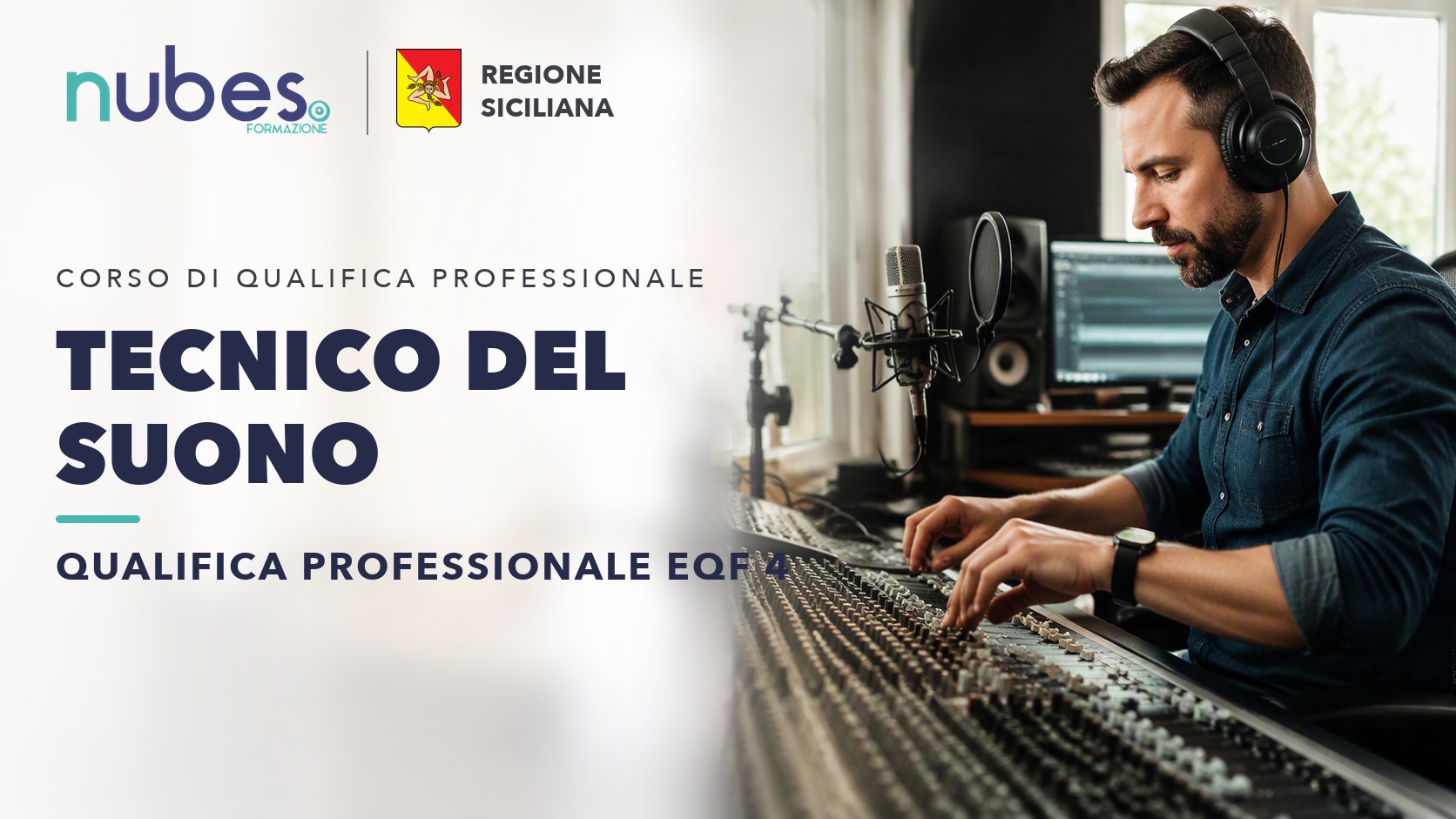 Corso di Tecnico del suono – Nubes Formazione e Regione Siciliana
