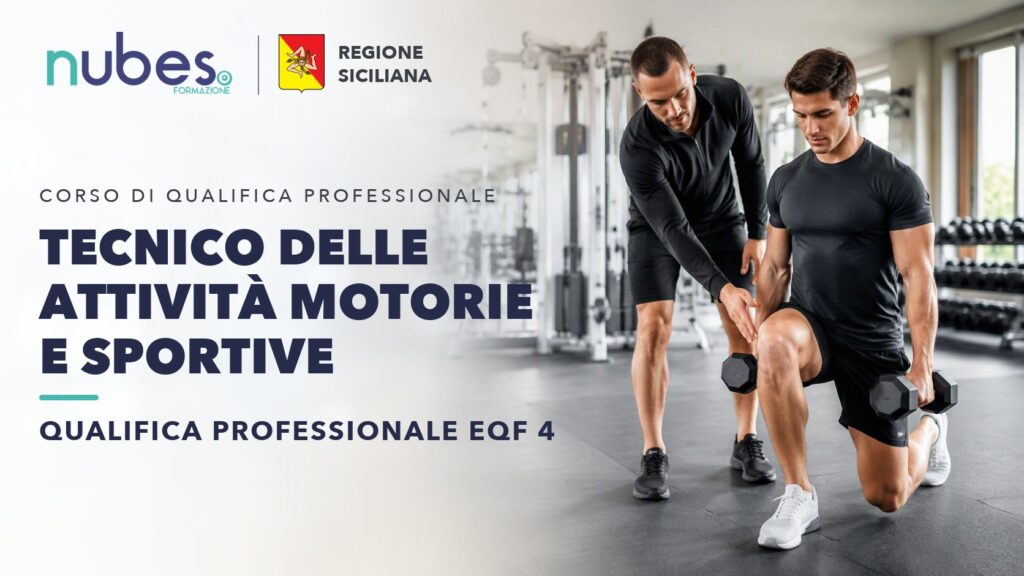 Corso di Tecnico delle attività motorie e sportive – Nubes Formazione e Regione Siciliana
