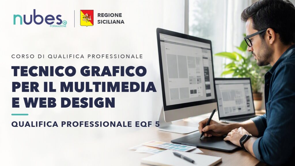 Corso di Tecnico grafico per il multimedia e web design – Nubes Formazione e Regione Siciliana