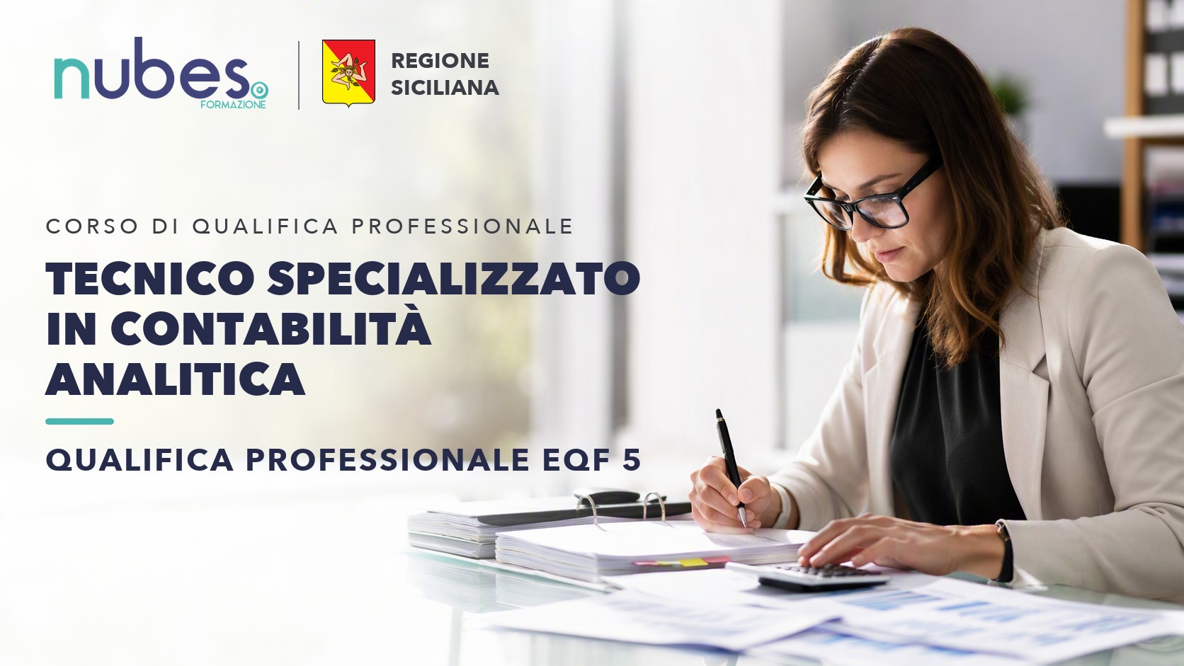 Corso di Tecnico specializzato in contabilità analitica – Nubes Formazione e Regione Siciliana
