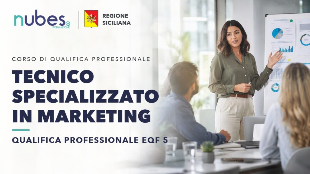 Corso di Tecnico specializzato in marketing – Nubes Formazione e Regione Siciliana
