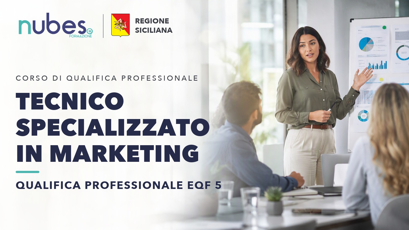 Corso di Tecnico specializzato in marketing – Nubes Formazione e Regione Siciliana